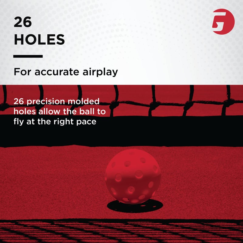 Gamma عبوة كرات البيكل بال داخلية من غاما فوتون عدد 60، معتمدة من USAPA، عالية الوضوح، متينة ومتوازنة للغاية - Image 5